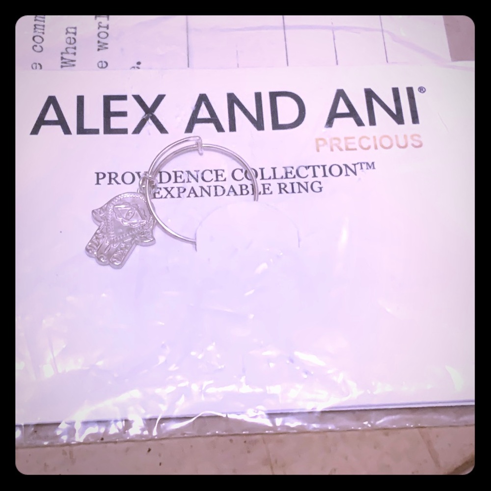 Alex and Ani expandable ring NWT